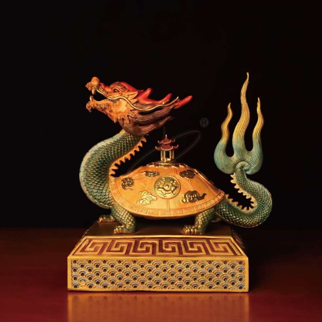 龙龟（彩铜色）
