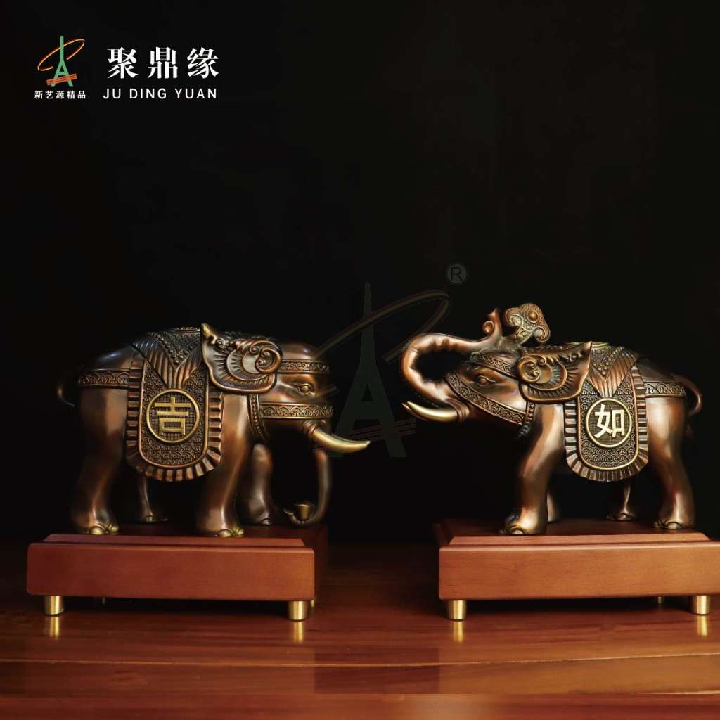 吉祥如意象（铜制）